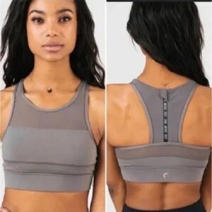 🌛ZYIA Active Small Gray Sports Bra
